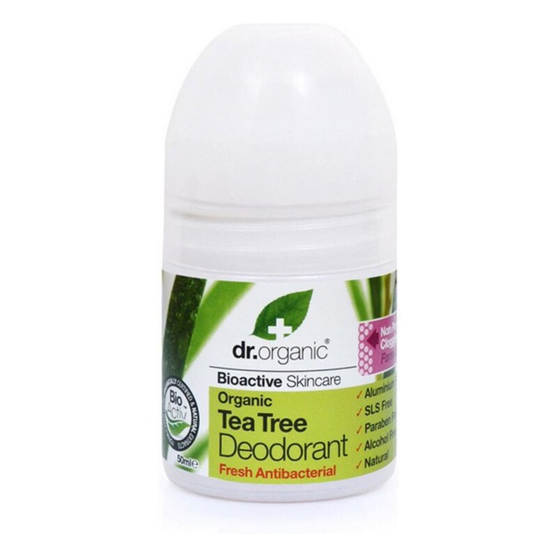 Roll-On Dezodor Dr.Organic DR00145 50 ml Teafa